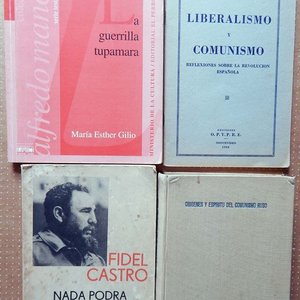 Lote anterior: Lote de 4 Libros: Guerrilla Tupamara, Liberalismo y Comunismo, Fidel Castro, Comunismo Ruso