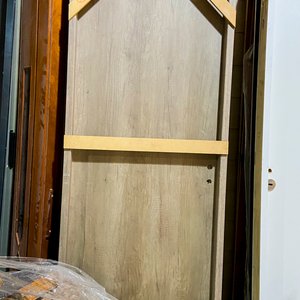 Dos puertas interior mdf color beige con detalle 203 x 75 cm - imagen 2
