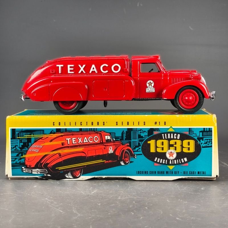 Lote anterior: Camión de bomberos con logotipo de Texaco, caja coleccionista y detalles metálicos