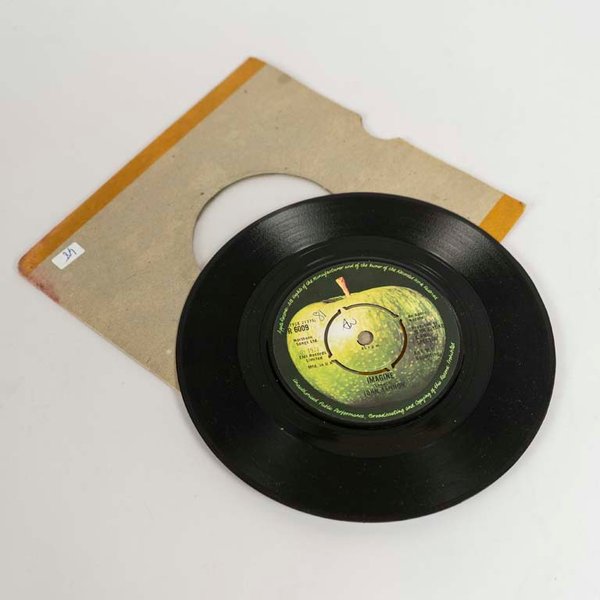 Disco de Vinilo Single "Imagine" - John Lennon (Edición Inglaterra 1971) - imagen 1