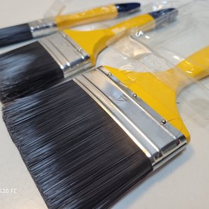 Set de 20 Pinceles Sintéticos con Mango Amarillo - imagen 5