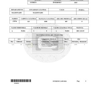 CASA ROSADA EN DODERA Nº 869 ENTRE FLORIDA E ITUZAINGÓ MALDONADO - imagen 10