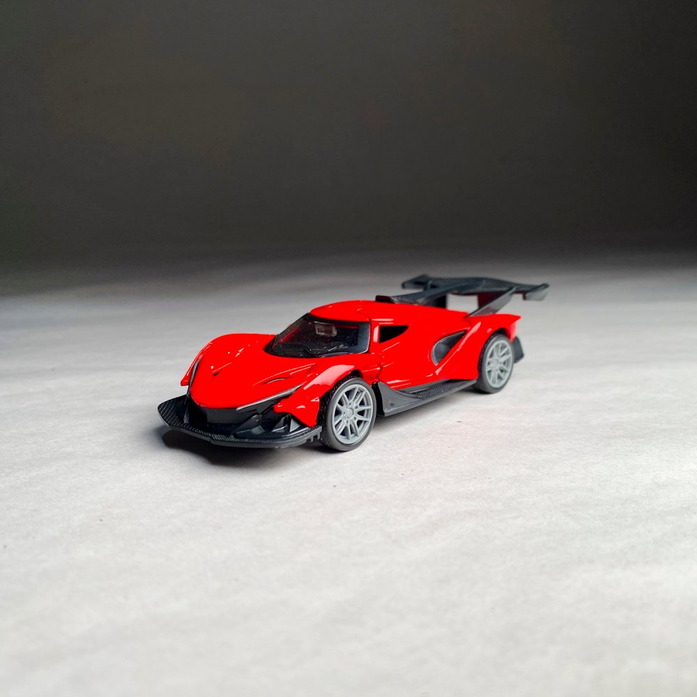 Coche Coleccionable a Escala "Superdeportivo Apollo IE" Rojo