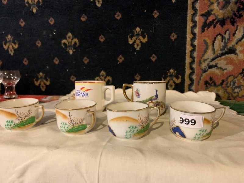 Tazas de café decorativas con patrones hand-painted - imagen 4