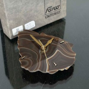 Lote anterior: Reloj de Ágata con Forma de Uruguay en Caja