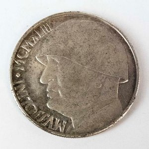 Lote anterior: Moneda de Italia 20 Liras de 1928 - Homenaje a la Primera Guerra Mundial
