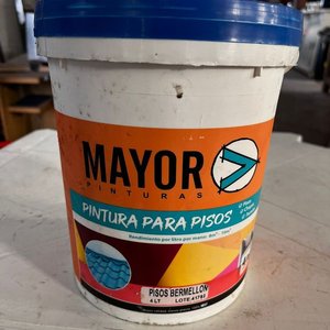 Lote siguiente: Pintura para Pisos Mayor Color Bermellón 4 Litros