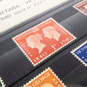 Block de 2 Sellos de Islas Caimán: Centenario de W. Churchill (1874-1974) - imagen 2