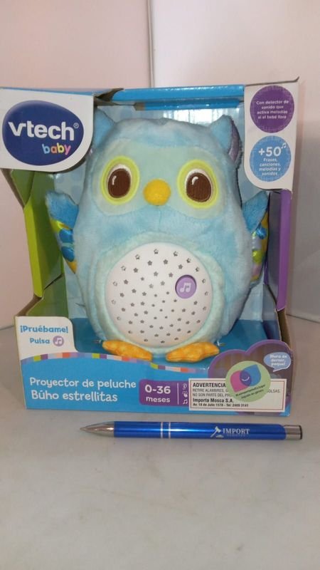 Proyector de peluche Vtech Buho-Estrellitas Nuevo - imagen 1