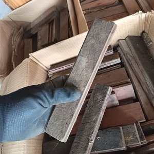 Lote de 3 Cajas con Listones de Piso Parquet de Madera - imagen 4