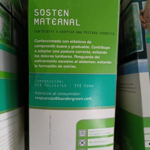 Sostén Maternal Banda Elástica Bander Green Talles S y L - imagen 2
