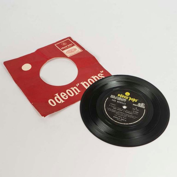 Disco Vinilo Single The Beatles Gira Mágica y Misteriosa Edición Argentina 1968 - imagen 1