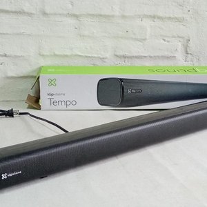 Soundbar Klip Xtreme Tempo Negra Funcionando - imagen 4