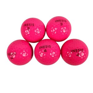 Pelotas de Golf Inesis Soft 500 Rosas (Pack de 5) - imagen 2