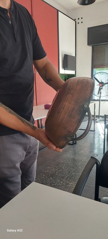 Sarten de cobre en excelente condición - imagen 10