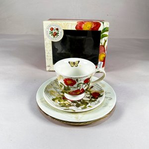 Trío de Taza, Plato y Platillo "Botanical Collection" - imagen 2