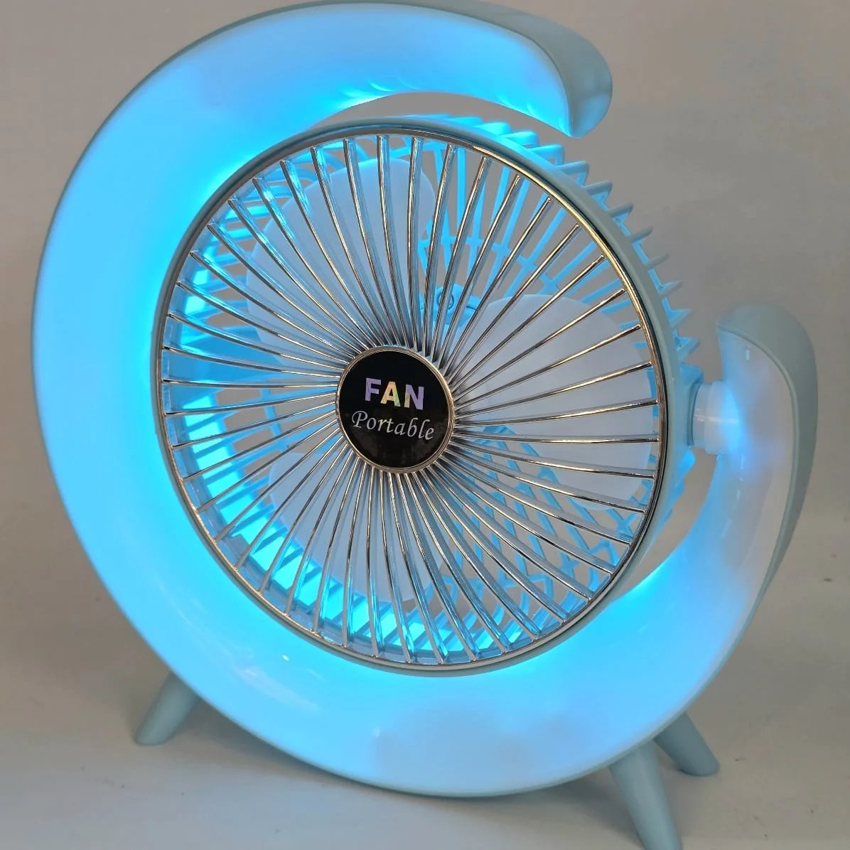 Ventilador portátil con iluminación y funciones adicionales - imagen 13