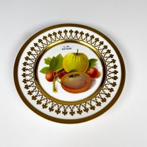 Plato de porcelana Nymphenburg, decoración frutas diámetro 21,5 cm - imagen 2