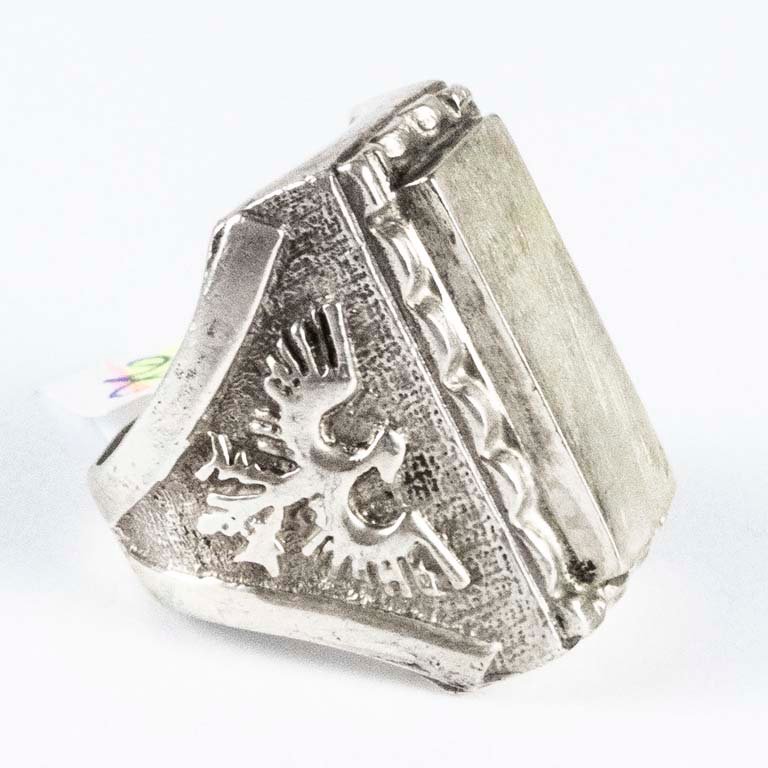 Anillo de plata con detalles en oro - imagen 2