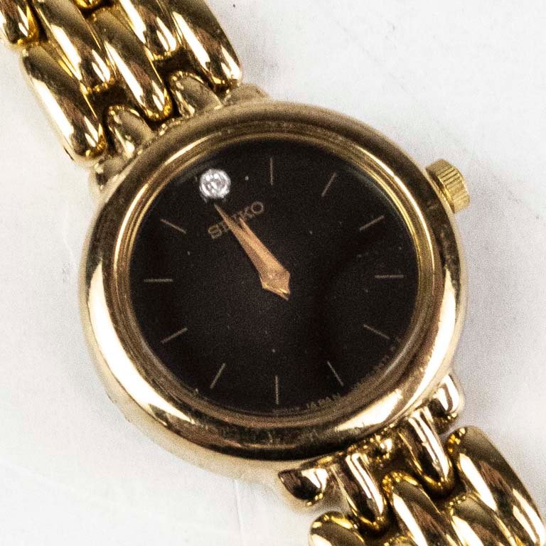 Reloj de dama Seiko en oro - imagen 1