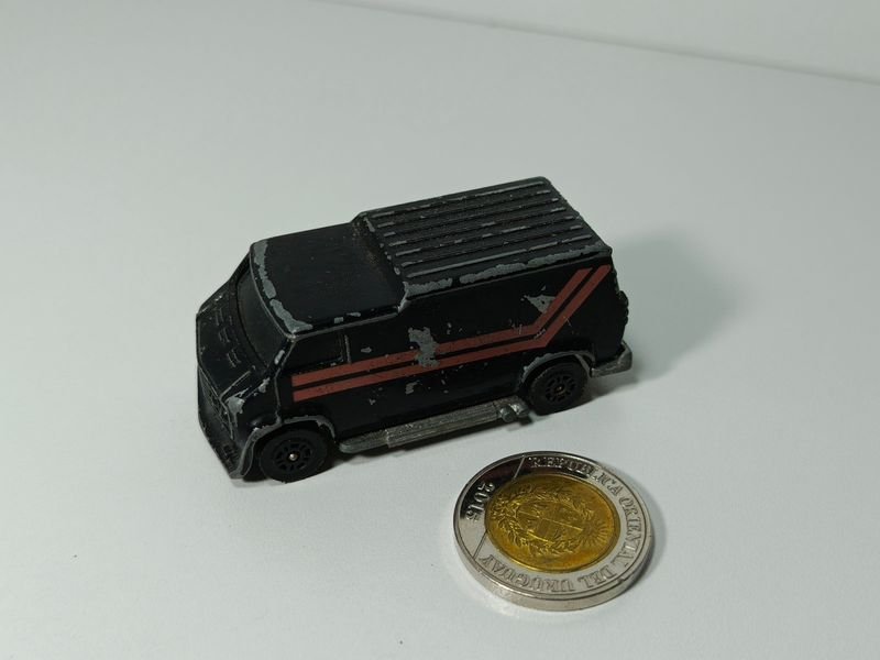 Juguete Furgoneta Corgi Hot Rod Custom Van - imagen 2
