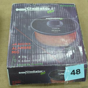 Bobina de Alambre para Soldar Gladiator PRO MIG 0.6mm 5kg - imagen 2