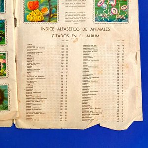 Álbum de Figuritas "Animales de Todo el Mundo" - Colección Fher - imagen 6