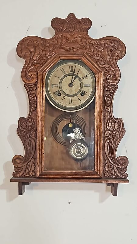 Reloj Ansonia en roble - Relojes antiguos de alta calidad - imagen 2