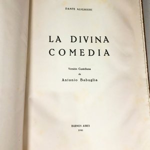 La Divina Comedia - Edición Antigua Forrada - imagen 3