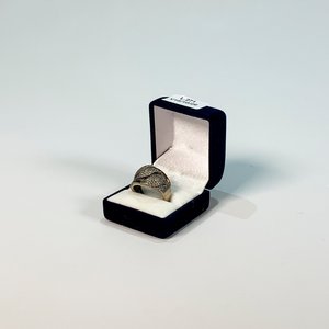 Anillo de Fantasía con Diseño de Hoja y Circones - imagen 1