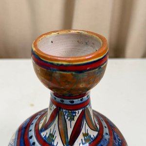 Jarrón de Cerámica Italiana Artesanal Firmado "GUALDO" - imagen 3