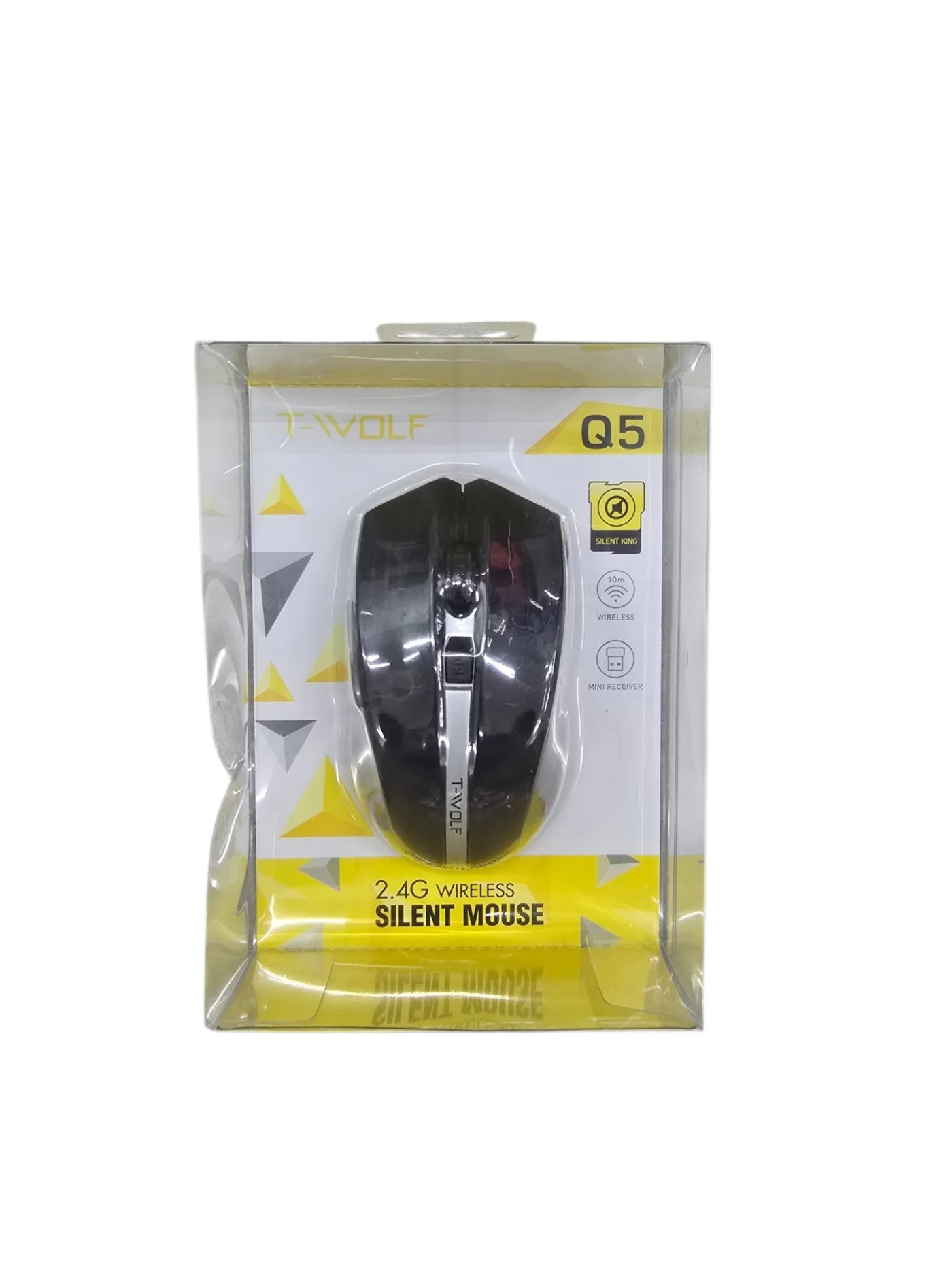 Mouse Inalámbrico T-Wolf Q5 Silent 2.4GHz Nuevo Sellado