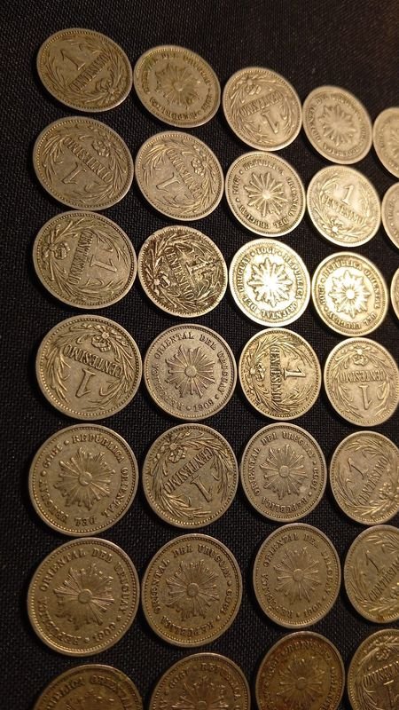 70 Monedas de Uruguay: 1901 y 1909 - imagen 1