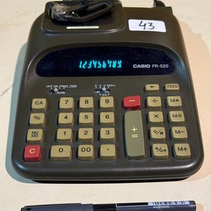 Calculadora Impresora Casio FR-520 con Detalles - imagen 5
