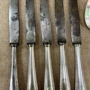 Cubertería Antigua Solingen de Acero al Carbono - 33 Piezas - imagen 6