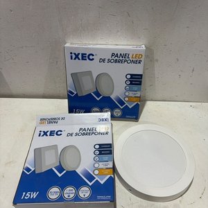 Lote anterior: 2 Paneles LED de Sobrepone IXEC 15W Sin Uso