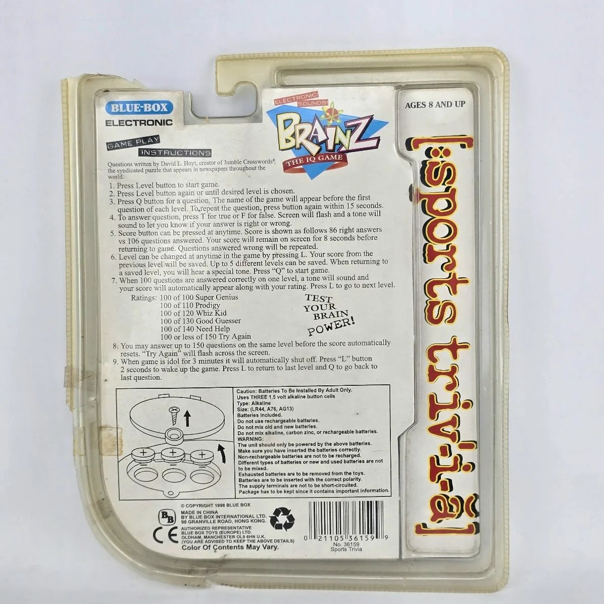 Juego de Trivia Deportiva Brainz 2000 - imagen 5