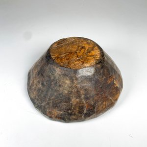 Cuenco de Madera Tallado a Mano Estilo Wabi-Sabi - imagen 4