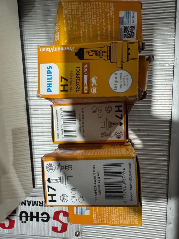 Lámparas Philips H7 para Auto Nuevas