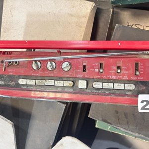 Radiograbador Toshiba BomBeat SF55 Doble Casetera Roja Vintage - imagen 4