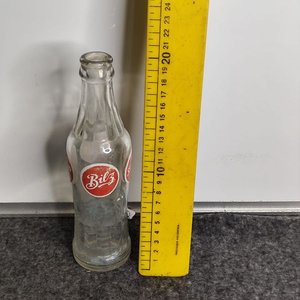 Botella Antigua Bilz Sinalco Vidrio Transparente - imagen 3