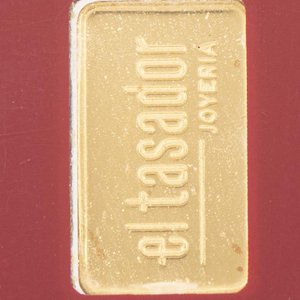 Lote anterior: Lingote de Oro Fino 999 de 1 gramo de El Tasador Joyería