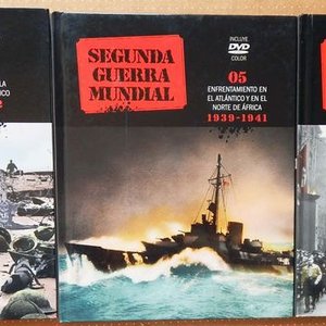 Lote siguiente: Colección "Segunda Guerra Mundial" - 3 Tomos (1, 5, 10) con DVD