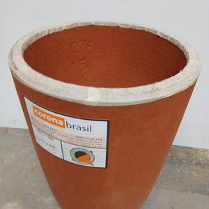 Crisol Corona Brasil C75 CCA 250, 60cm Alto x 42cm Diámetro - imagen 4