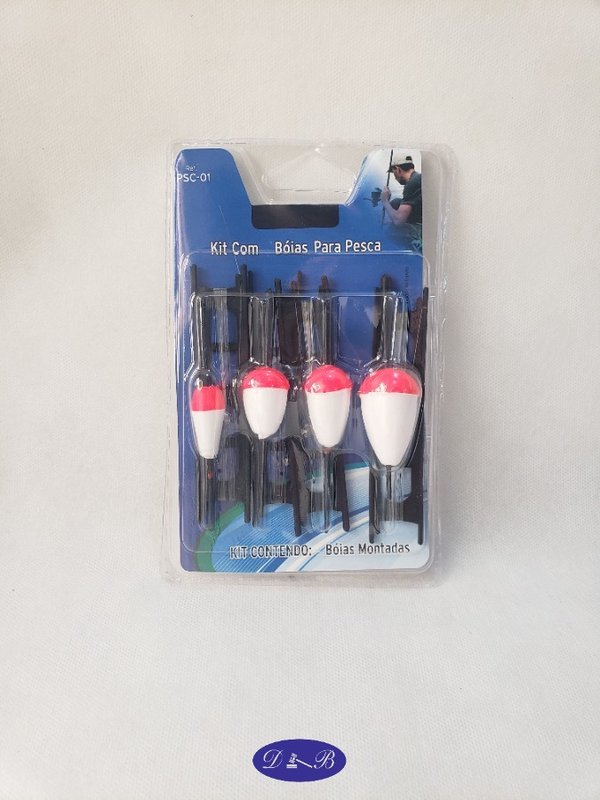 Kit de 4 Boyas para Pesca Montadas
