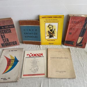 Lote siguiente: Lote de Libros Españoles: "Alegrese de Ser Neurotico" y Más