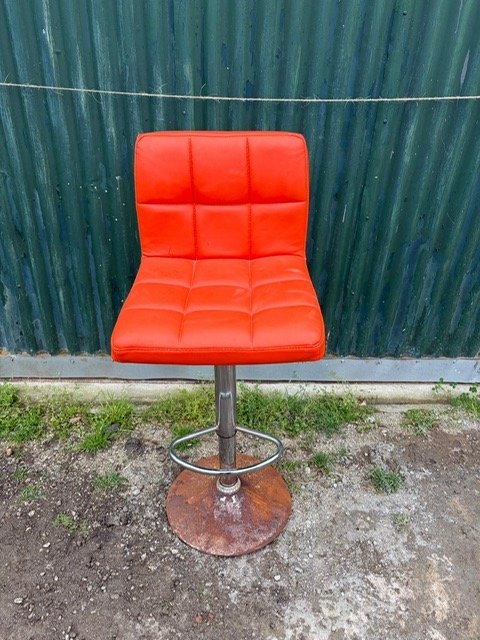 Banqueta Regulable Naranja