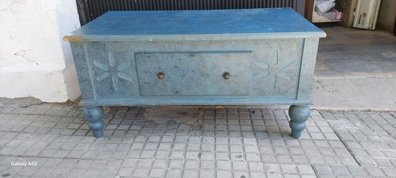 Mesa ratona en madera con cajón o mesa auxiliar - imagen 7