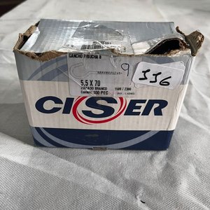 Caja de Pitones CISER Zincado Branco 5.5 x 70 mm - 100 Unidades - imagen 4