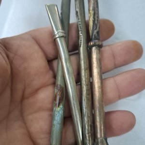 Lote de 4 Bombillas para Mate - Variedad de Diseños y Materiales - imagen 3